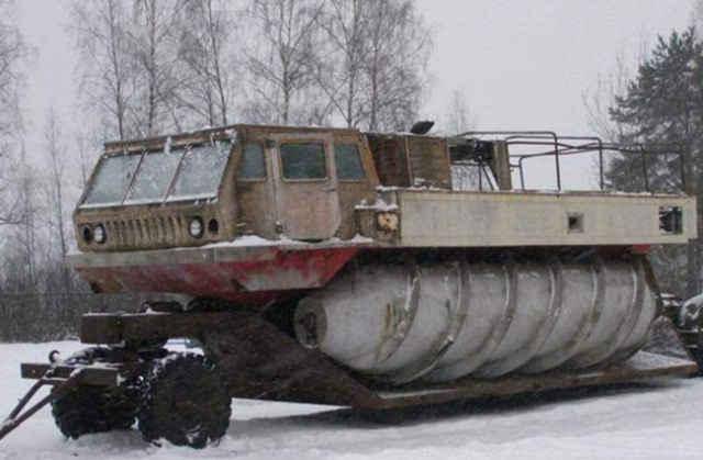 奇葩全地形車(chē)遭美軍嫌棄 是未來(lái)戰(zhàn)車(chē)，還是公園腳踏船？